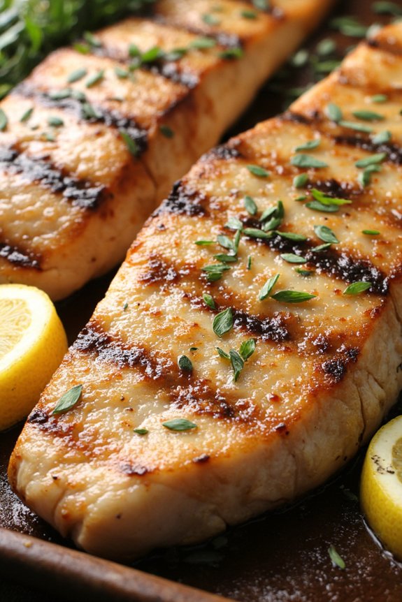 grilled marinated swordfish recipe