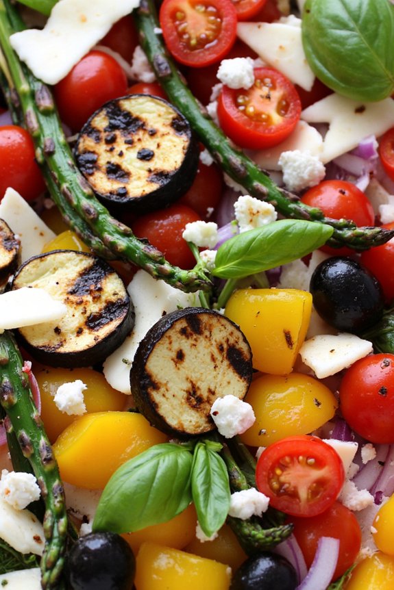 grilled vegetable antipasto salad