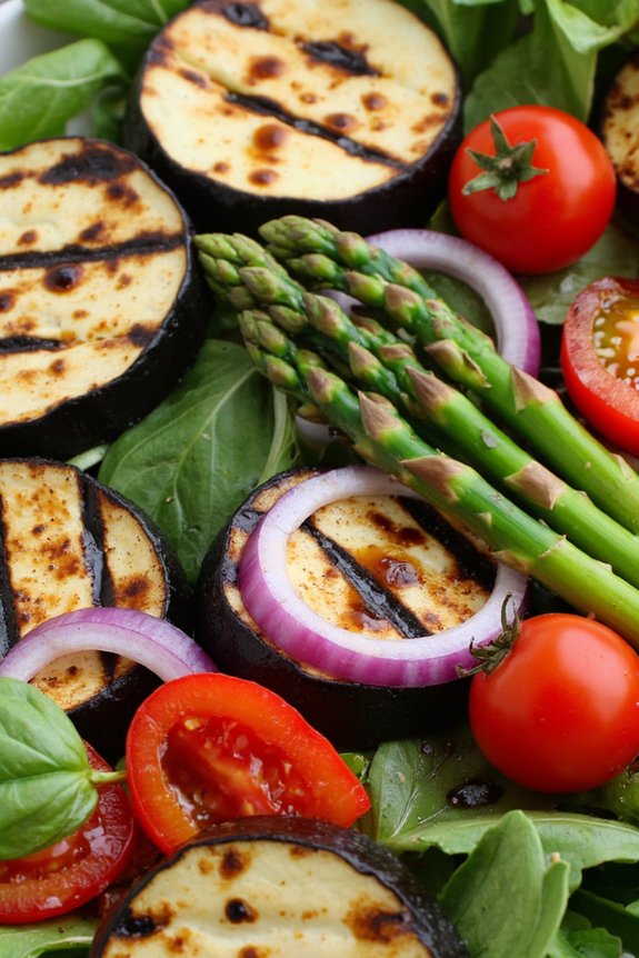grilled vegetable salad delight