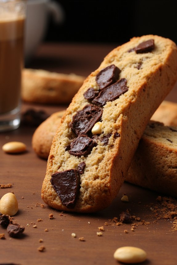 hazelnut chocolate biscotti recipe