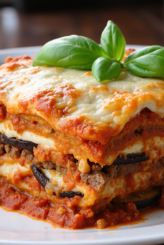 healthy eggplant lasagna recipe