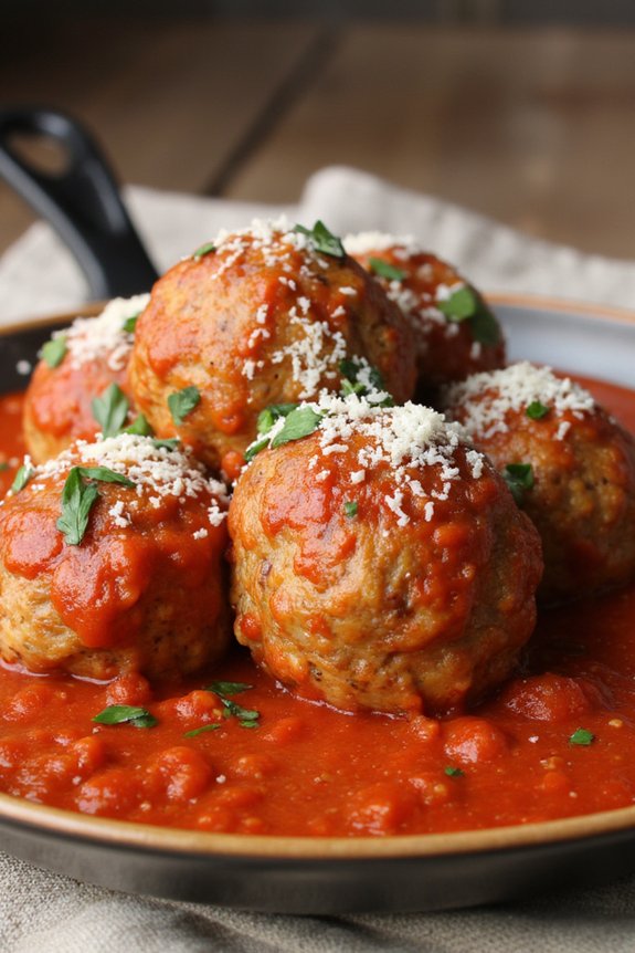 healthy italian turkey meatballs