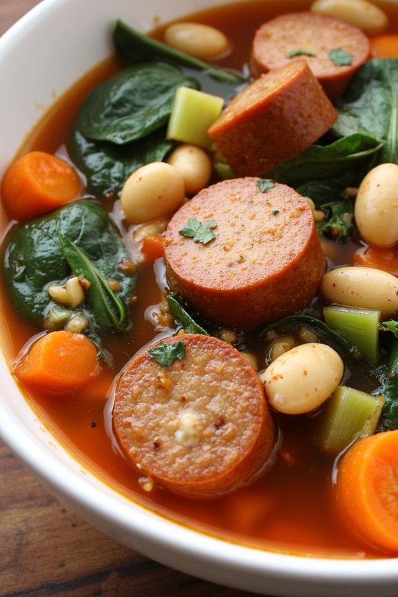 heartwarming italian sausage stew