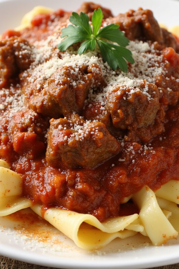 hearty italian beef rag