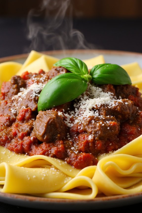 hearty italian beef ragu