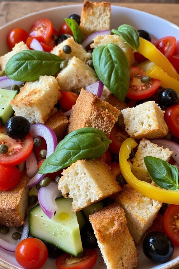 hearty italian bread salad