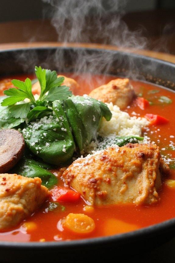 hearty italian chicken soup