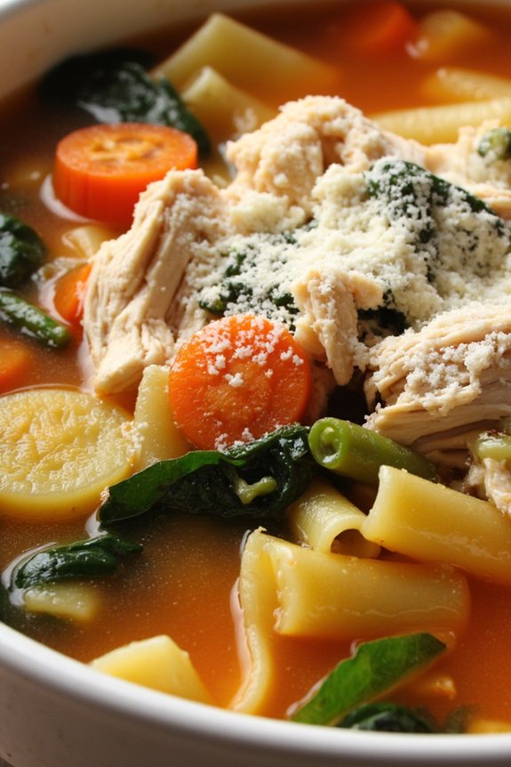 hearty italian chicken soup