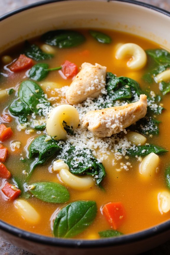 hearty italian chicken soup