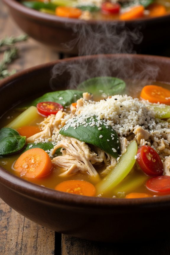 hearty italian chicken soup