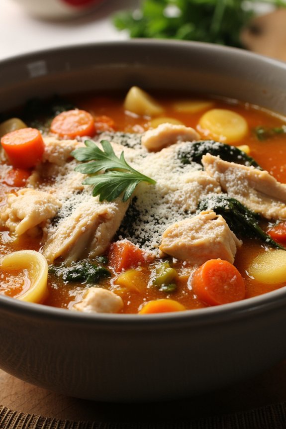 hearty italian chicken soup