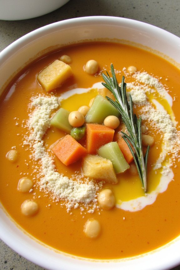 hearty italian chickpea soup