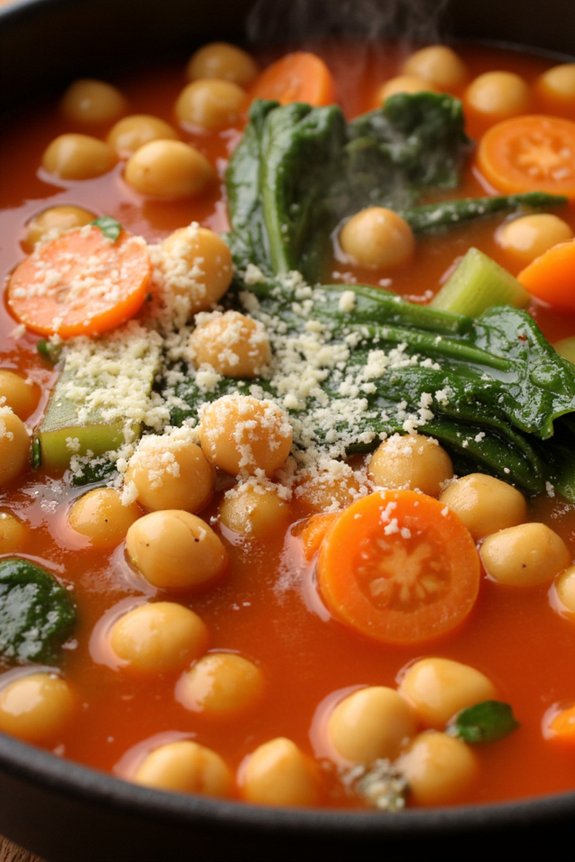 hearty italian chickpea stew