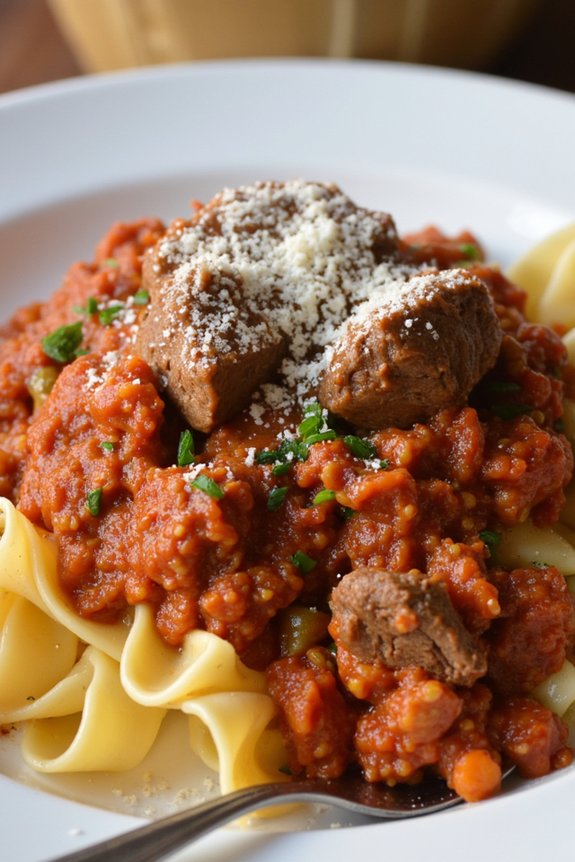 hearty italian meat sauce