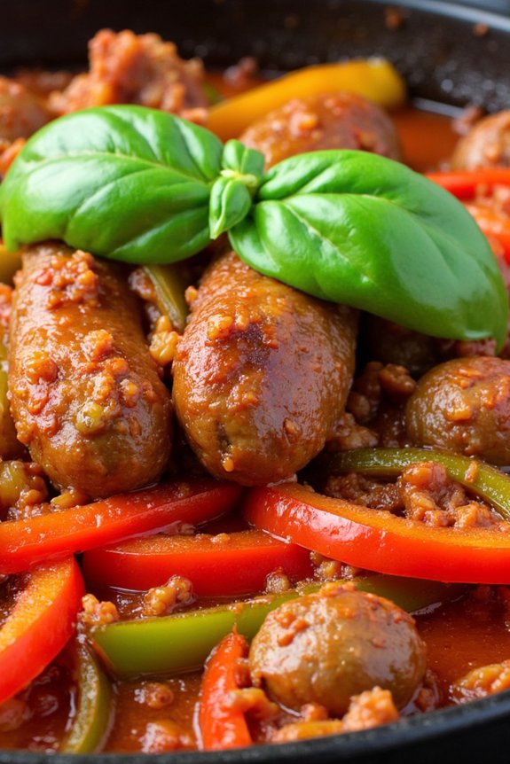 hearty italian sausage dish