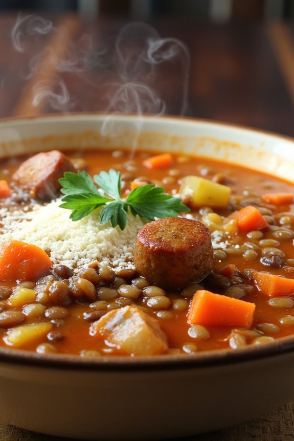 hearty italian sausage soup