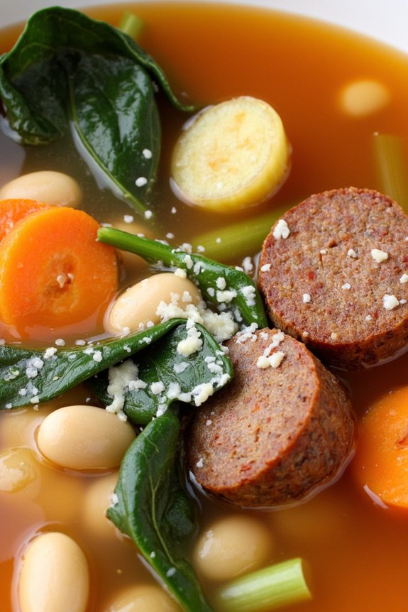 hearty italian sausage soup