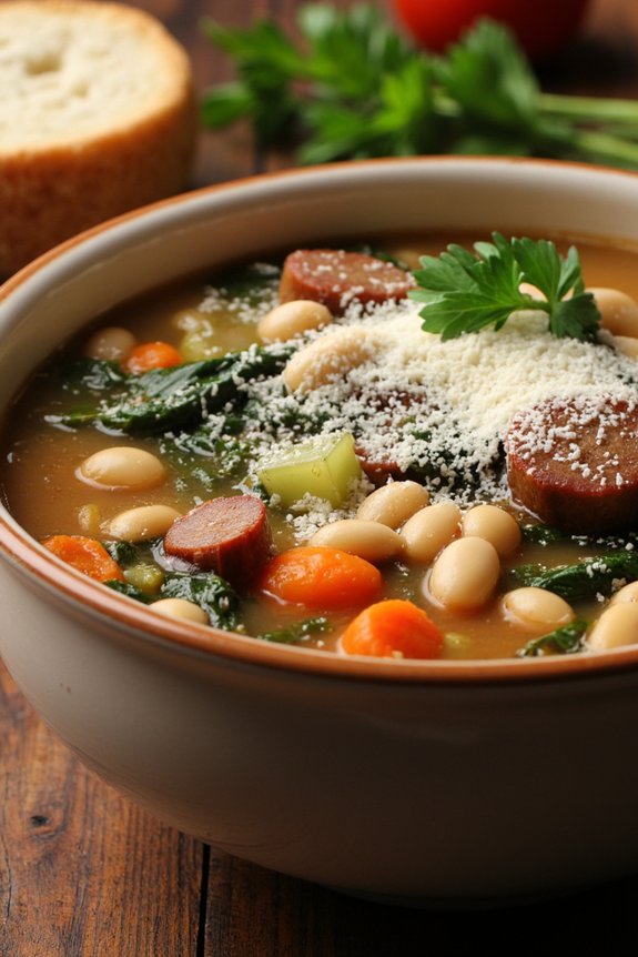 hearty italian sausage soup