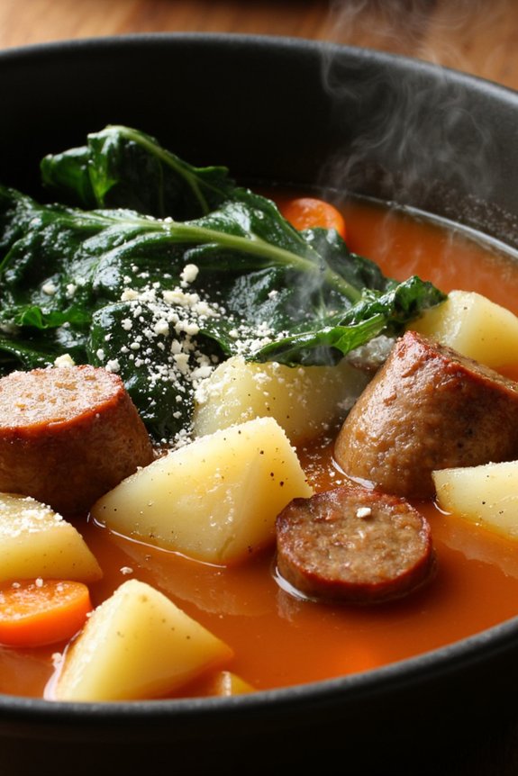 hearty italian sausage soup