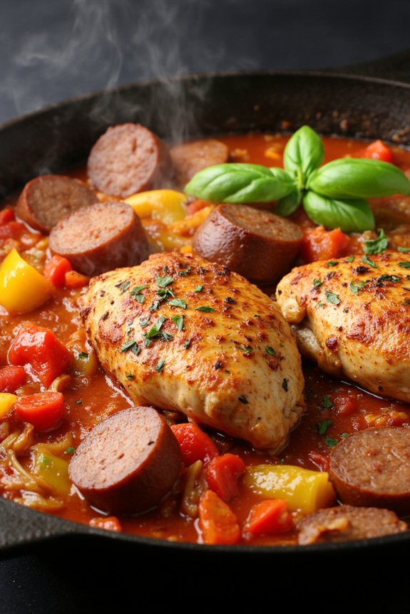hearty italian skillet dinner