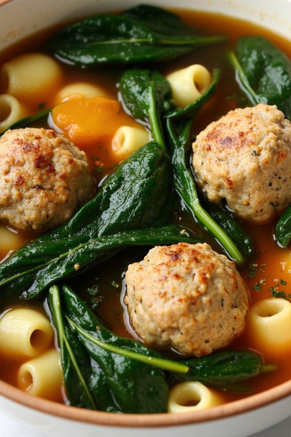 hearty italian wedding soup