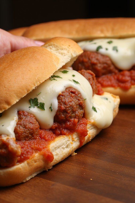 hearty meatball sub recipe