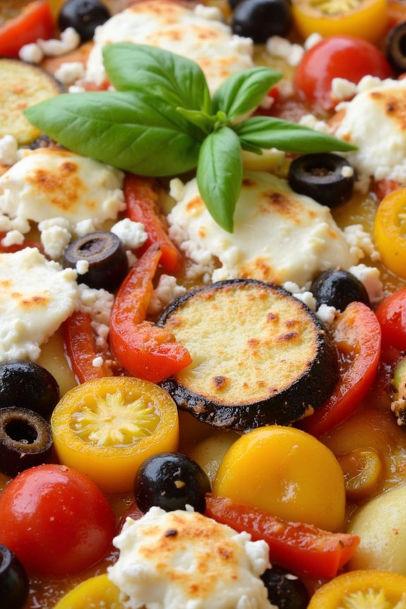 hearty mediterranean gnocchi bake