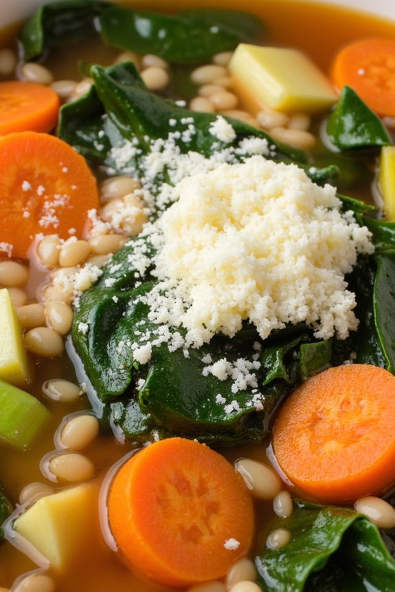 hearty nutritious vegetable soup