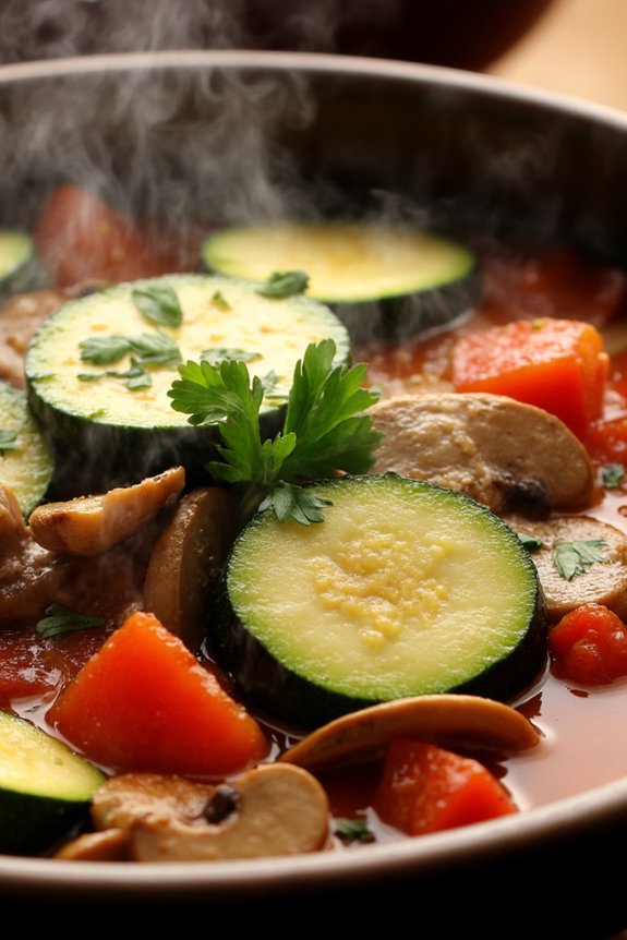 hearty slow cooked vegetable stew