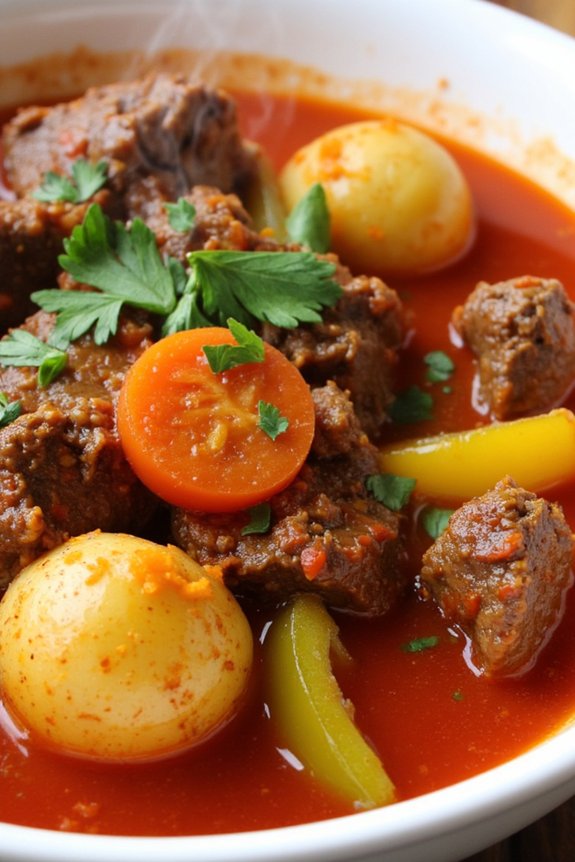 hearty spicy italian stew