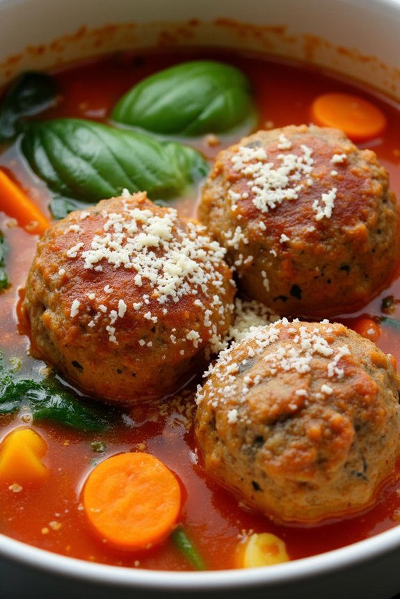 hearty spicy sausage soup