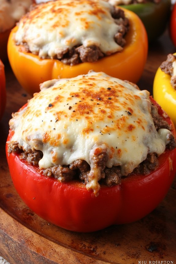 hearty stuffed bell peppers