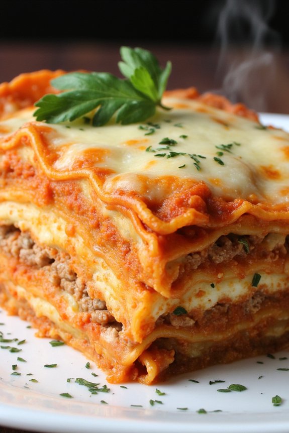 hearty turkey lasagna recipe