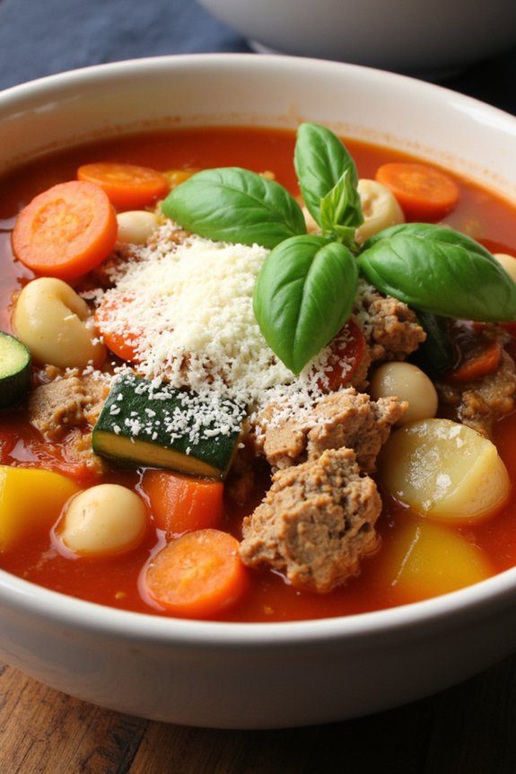 hearty turkey vegetable soup