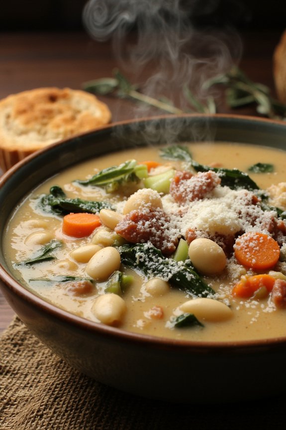 hearty tuscan bean soup