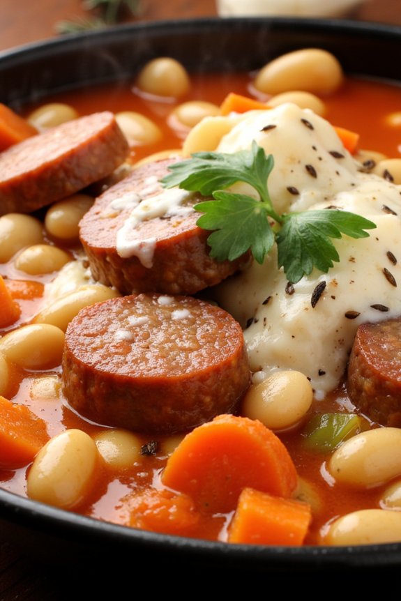 hearty tuscan bean stew