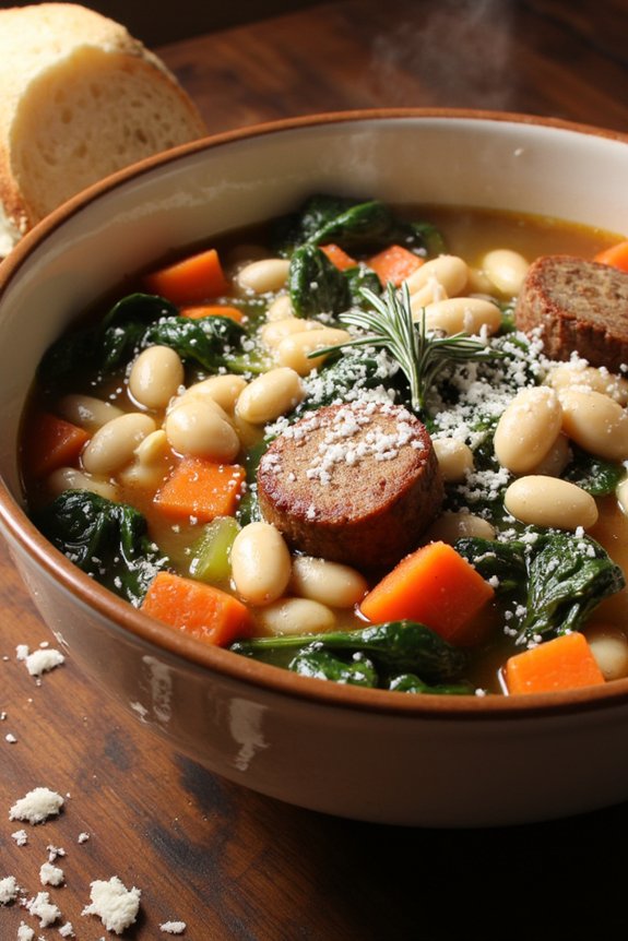 hearty tuscan bean stew