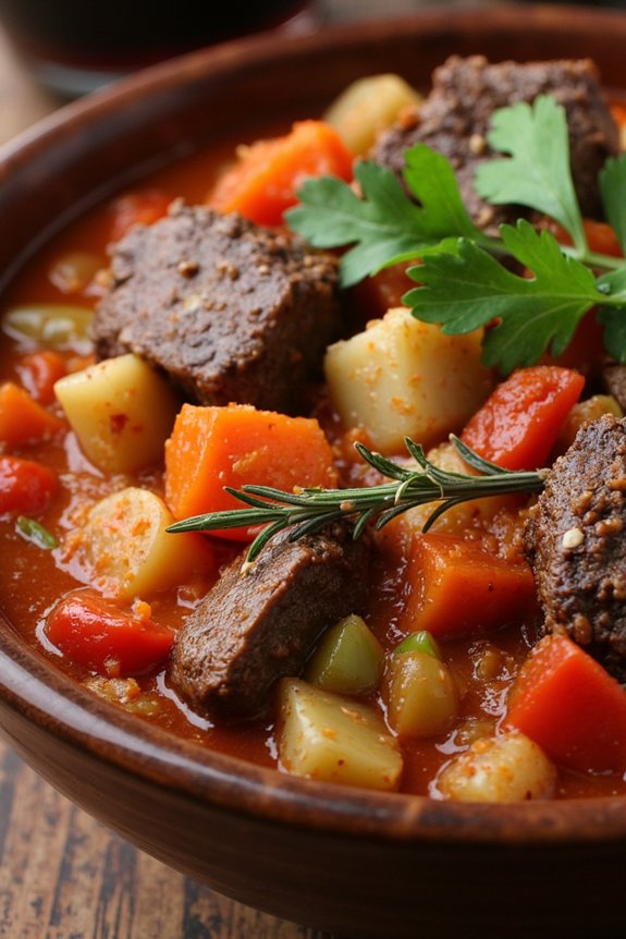 hearty tuscan beef stew