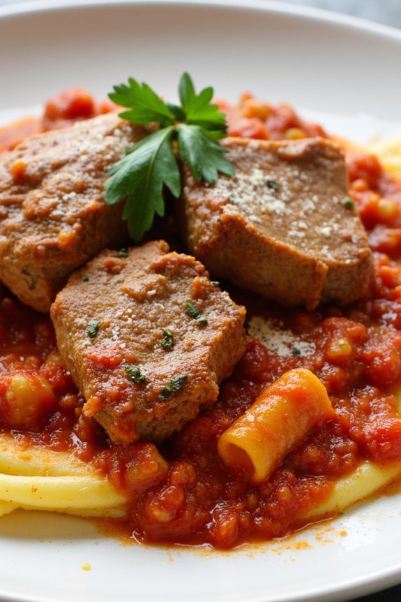 hearty tuscan pork rag