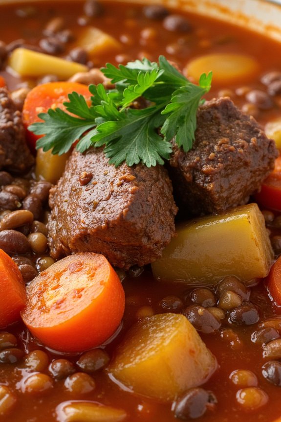 hearty umbrian beef stew