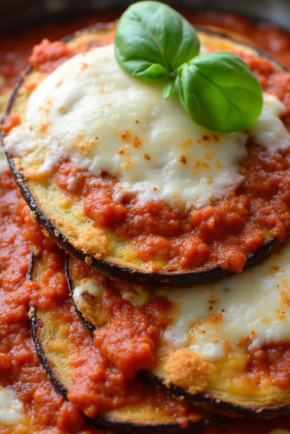 hearty vegetarian eggplant dish