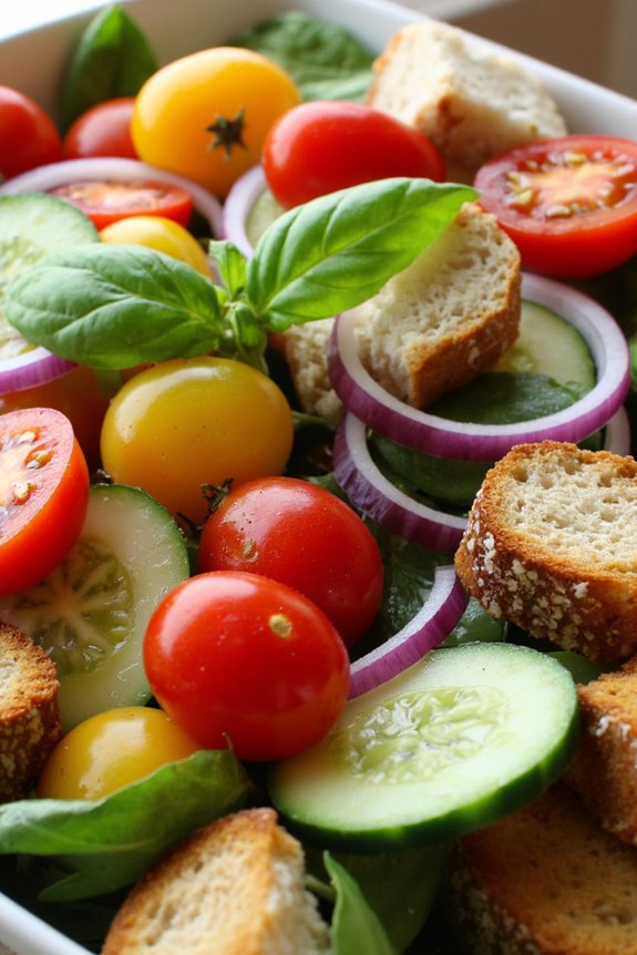 heirloom tomato summer salad