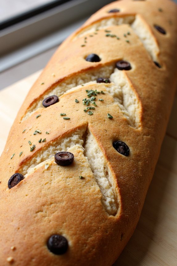 herb infused olive bread recipe