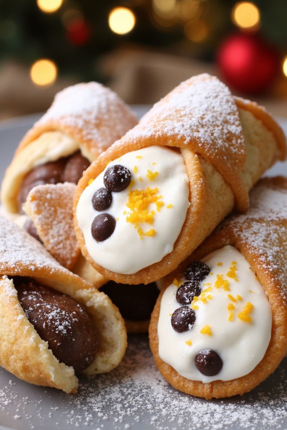 homemade crispy cannoli recipe