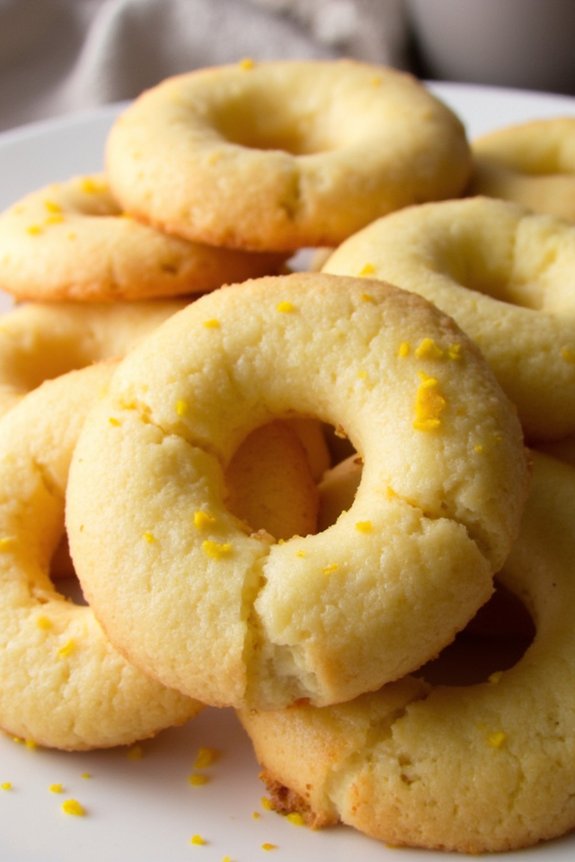 irresistible citrus flavored cookies