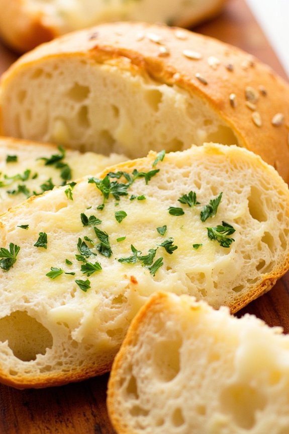 irresistible parmesan garlic bread