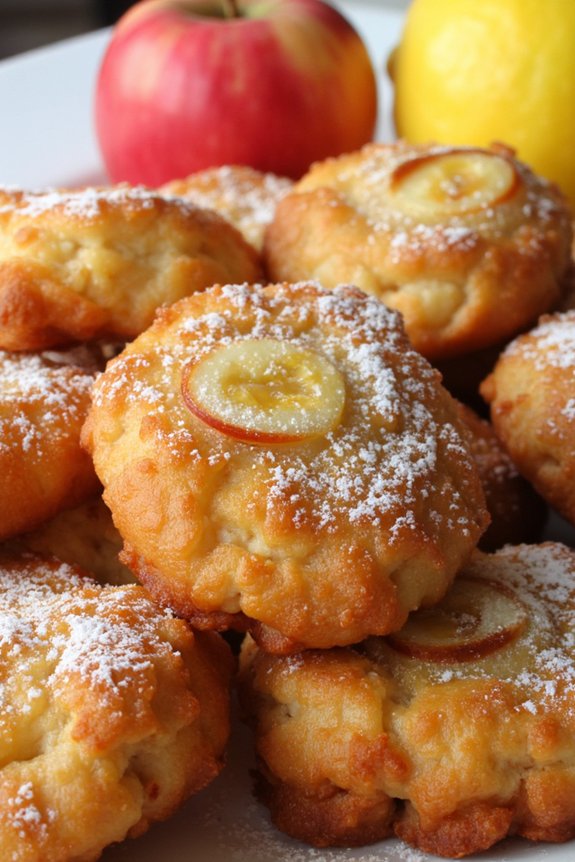 italian apple fritters recipe