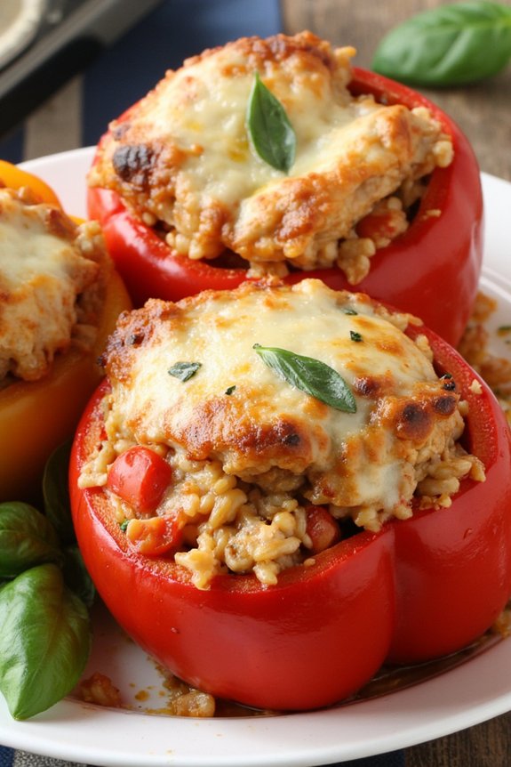 italian chicken rice peppers