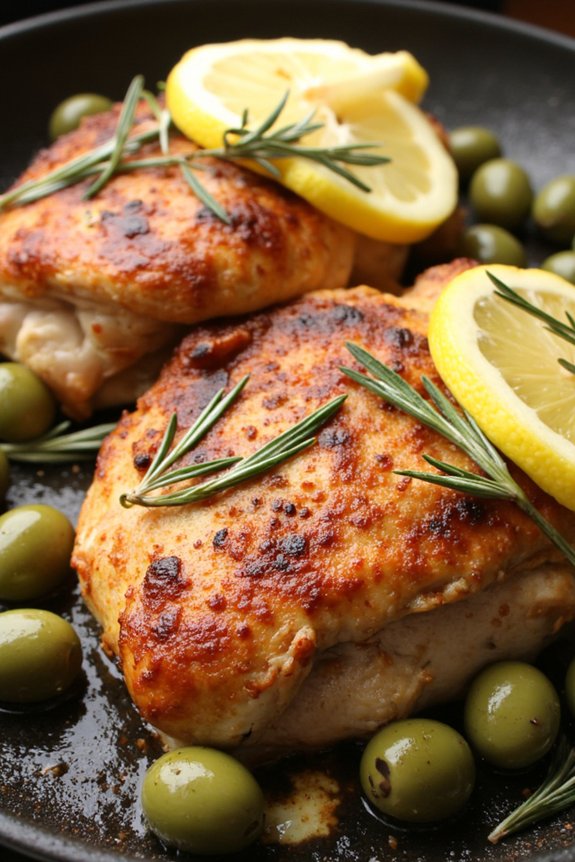 italian chicken with olives