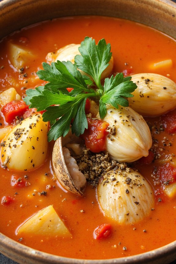 italian clam chowder recipe